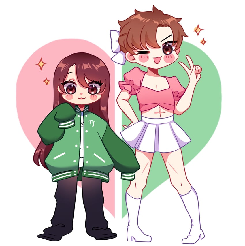 honobread and tjtoons (original) drawn by honobread_(artist)