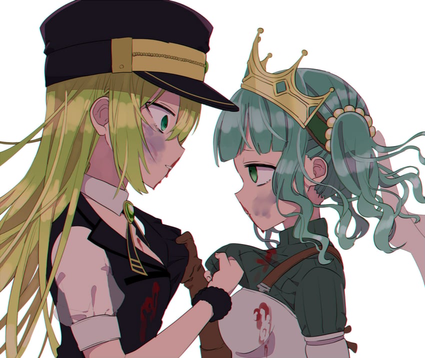 alina gray and futaba sana (mahou shoujo madoka magica and 1 more) drawn by sakishima_yui