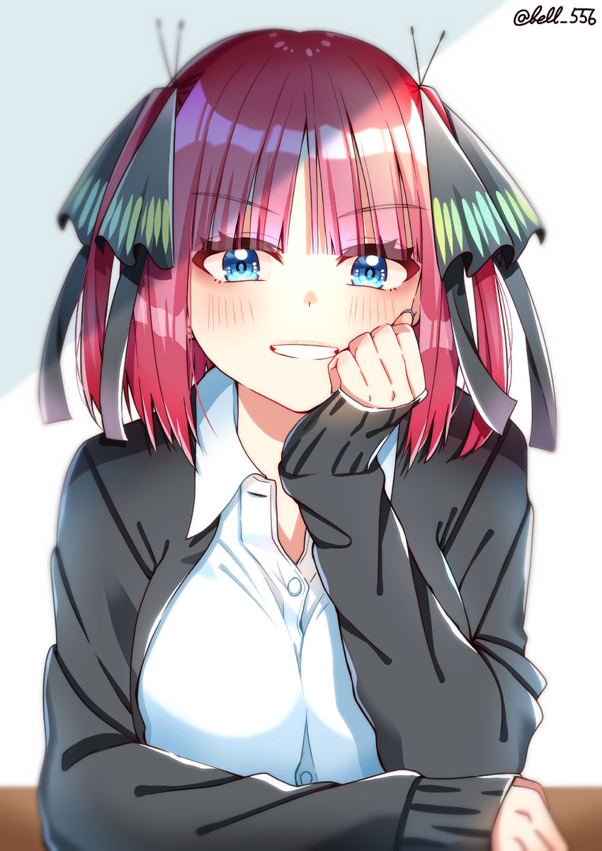 nakano nino (go-toubun no hanayome) drawn by bell_556