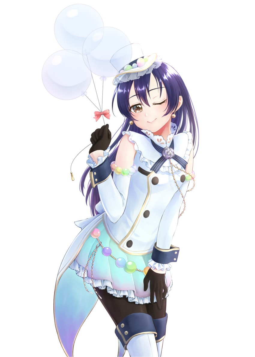 sonoda umi (love live! and 2 more) drawn by onmayu_kyouto