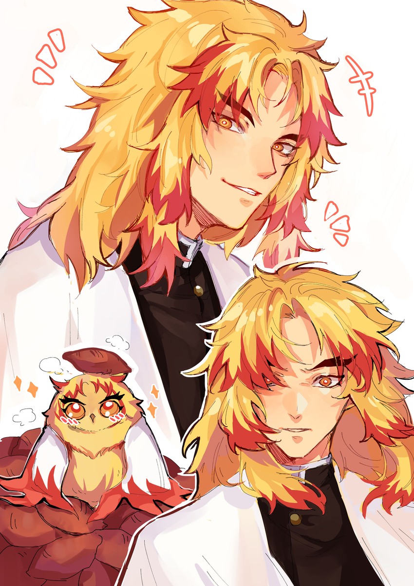 rengoku kyoujurou (kimetsu no yaiba) drawn by b.s_(fwpt2745)