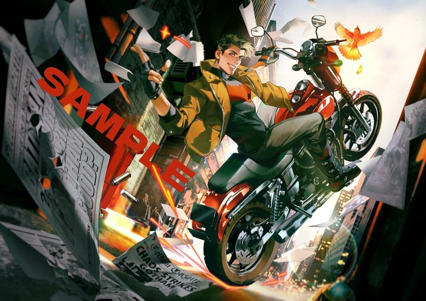 jason todd and red hood (dc comics and 2 more) drawn by anthonykaen