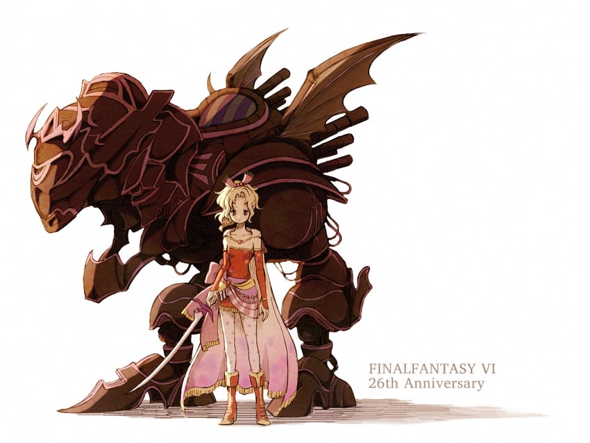 terra branford (final fantasy and 1 more) drawn by ichi_(pixiv6373491)