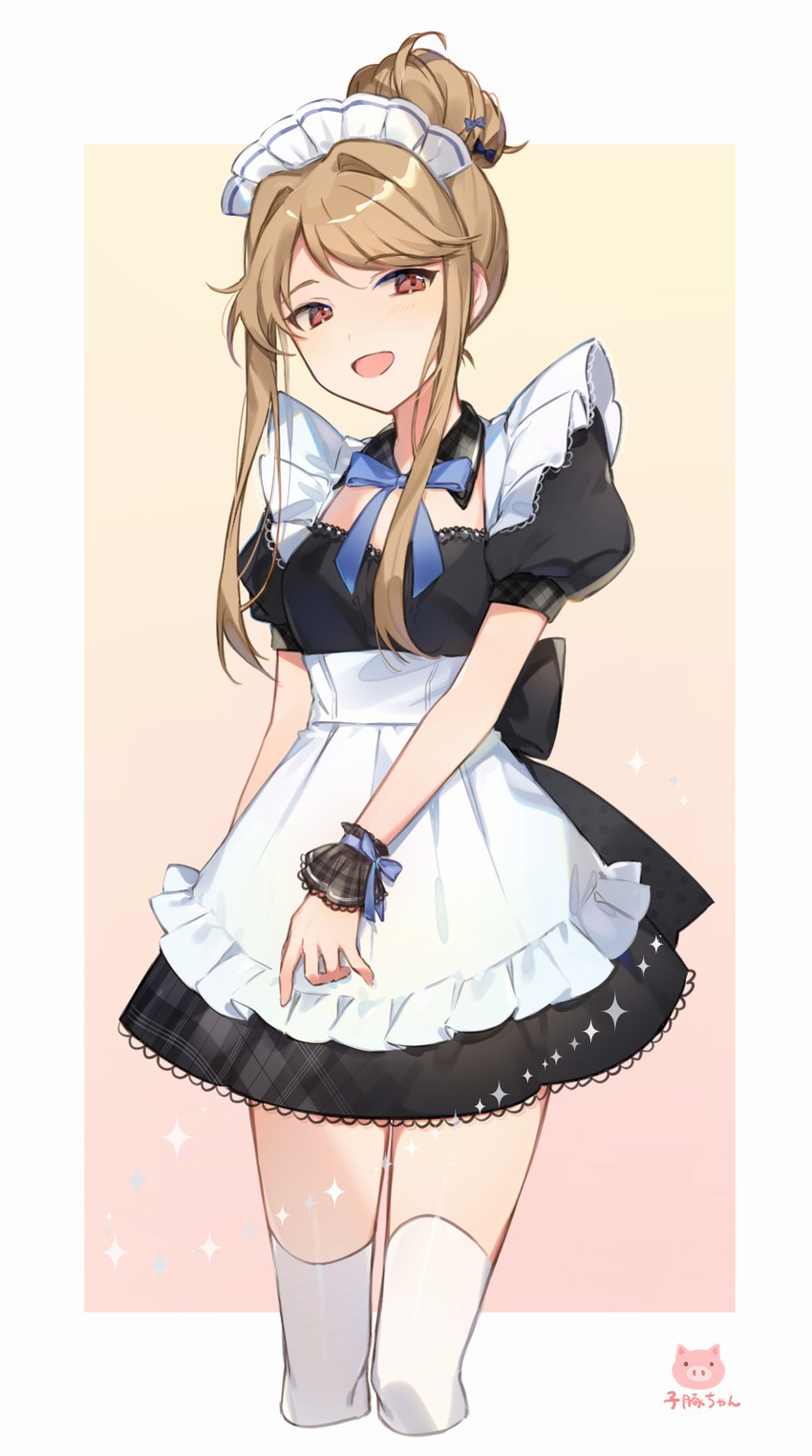 tenkubashi tomoka (idolmaster and 1 more) drawn by sni_(bluemilkt)