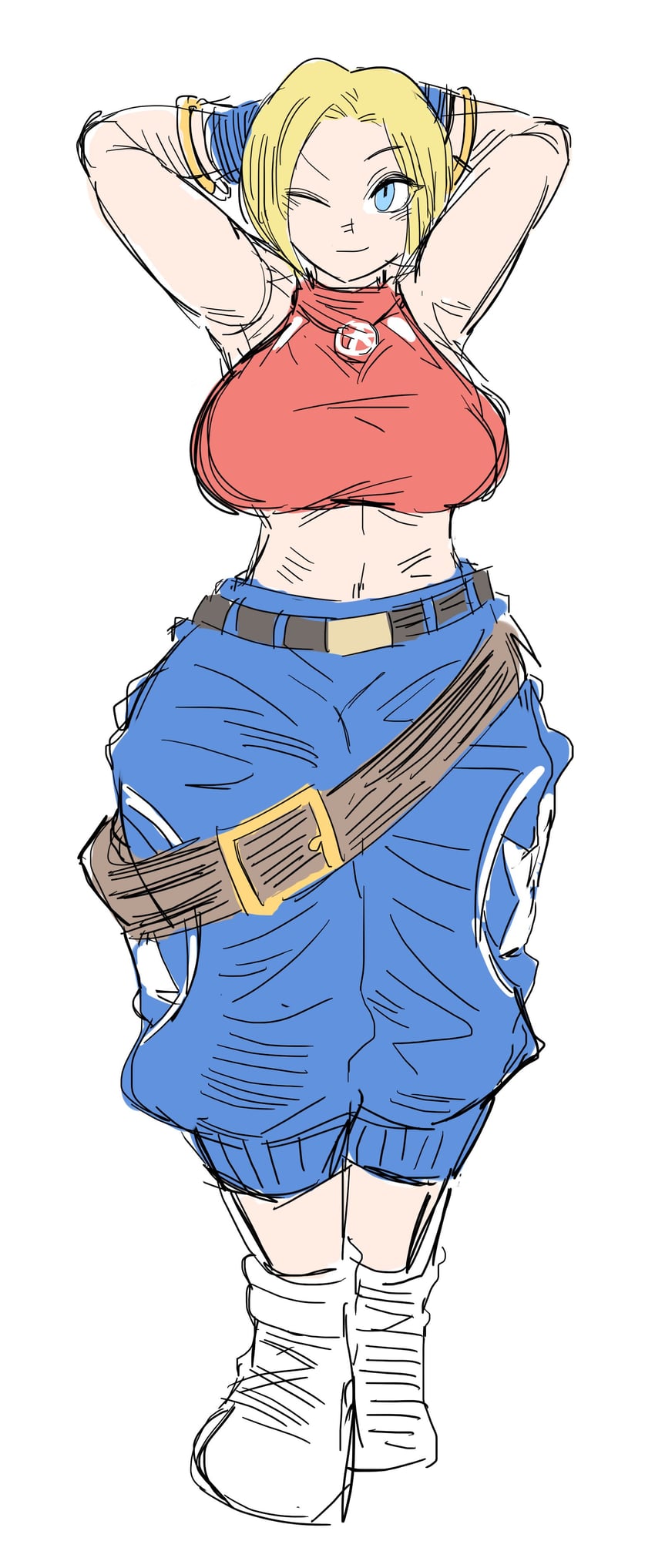blue mary (the king of fighters and 1 more) drawn by bamman
