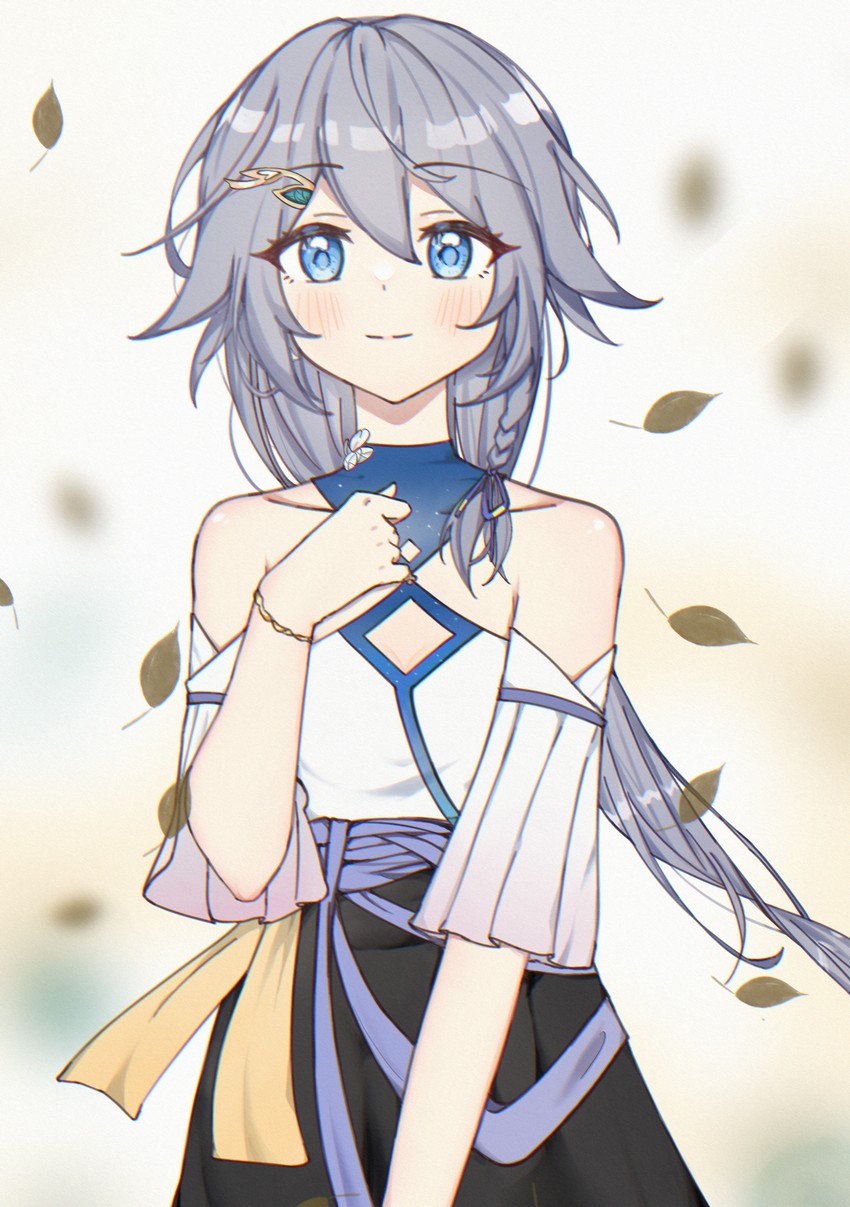 fu hua (honkai and 1 more) drawn by qian_xii