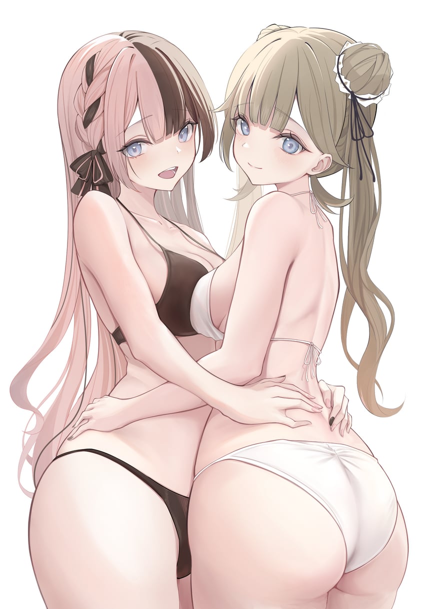 tachibana hinano and hanabusa lisa (vspo!) drawn by miduki_yoshi