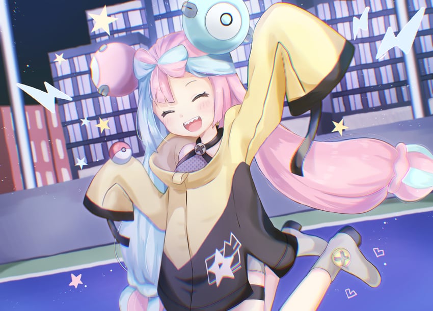 iono (pokemon and 1 more) drawn by yamabuki_humi