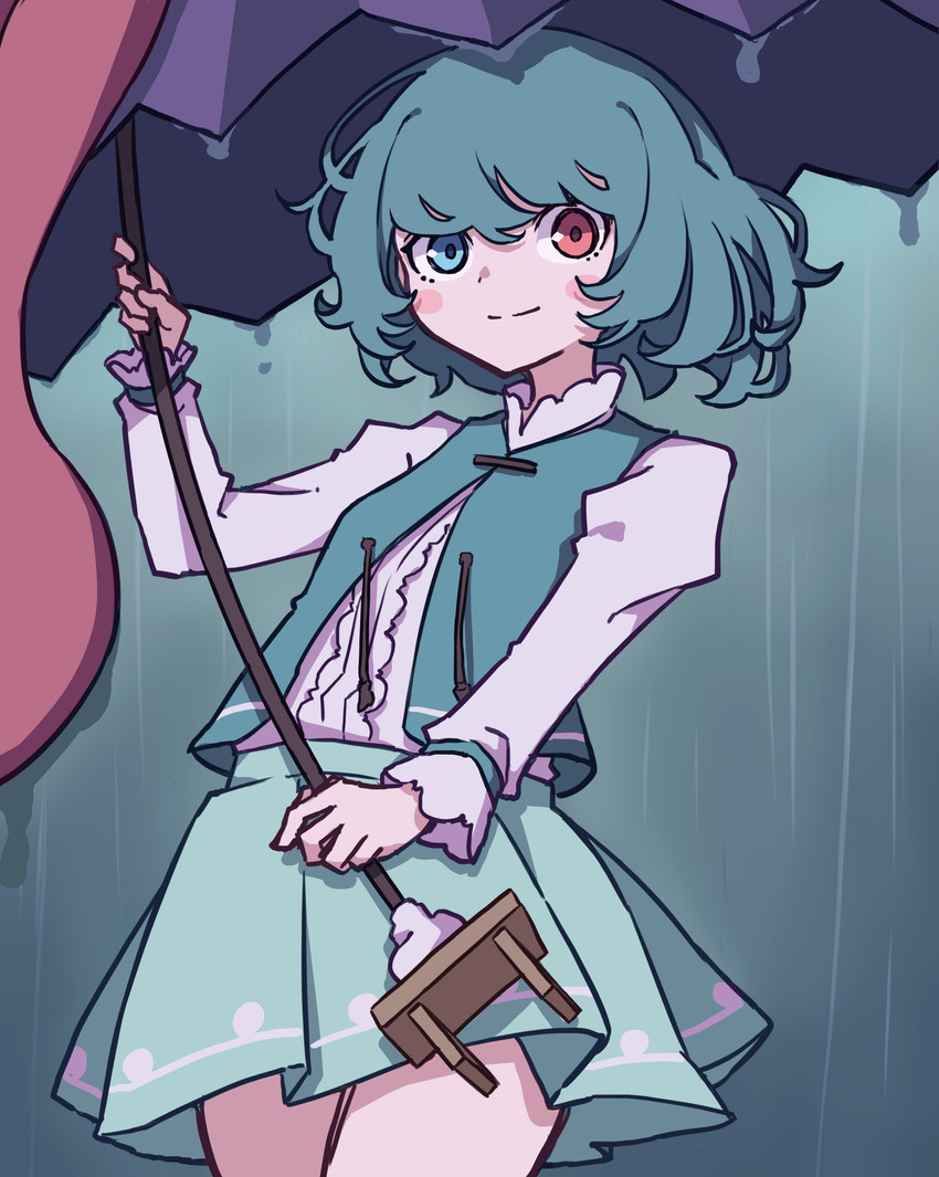tatara kogasa (touhou and 1 more) drawn by kame_(kamepan44231)
