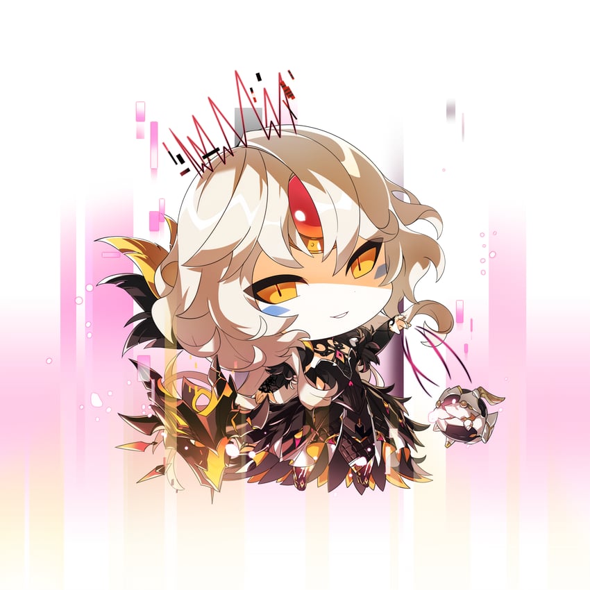 eve, moby, remy, and code: antithese (elsword) drawn by mulook