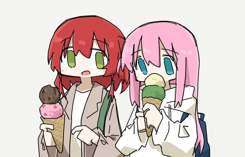 gotoh hitori and kita ikuyo (bocchi the rock! and 1 more) drawn by tokiwa_(914)