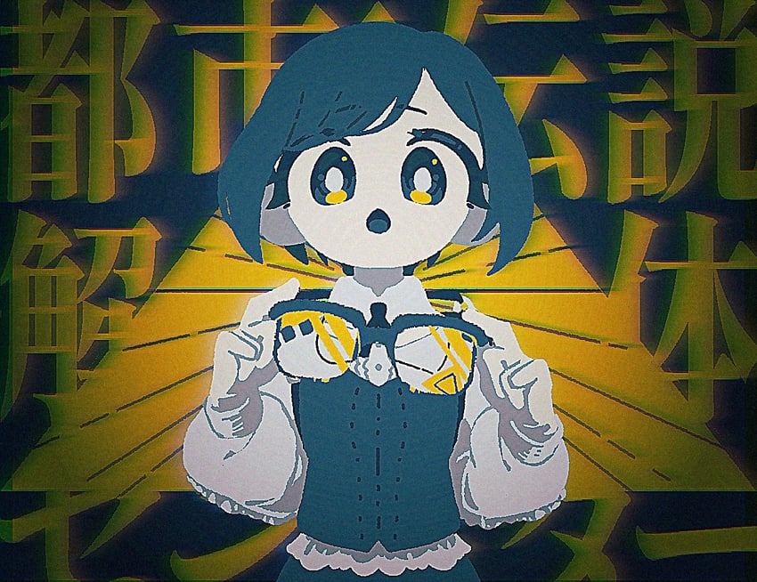fukurai azami (toshi densetsu kaitai center) drawn by 8osakana_san8