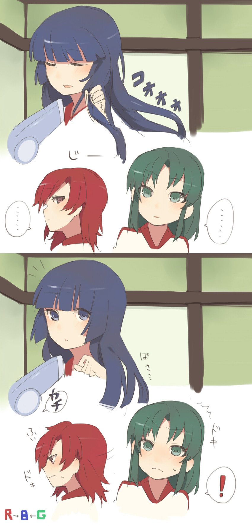 midorikawa nao, aoki reika, and hino akane (precure and 1 more) drawn by yomosaka