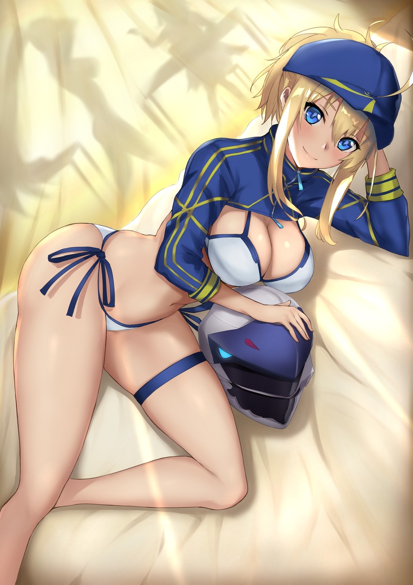 artoria pendragon and mysterious heroine xx (fate and 1 more) drawn by akatsuki_ikki
