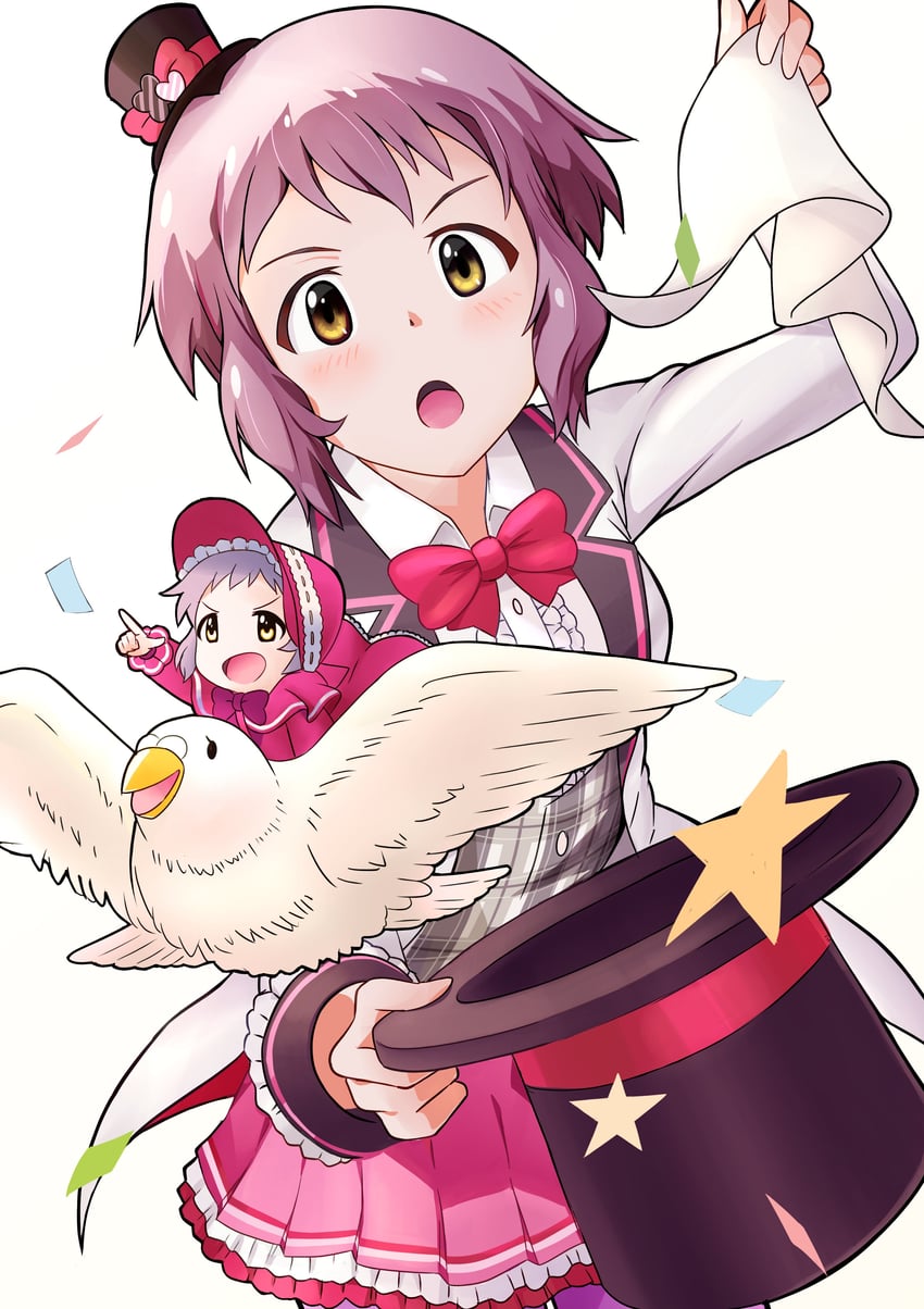 makabe mizuki and little mizuki (idolmaster and 1 more) drawn by noborinosato