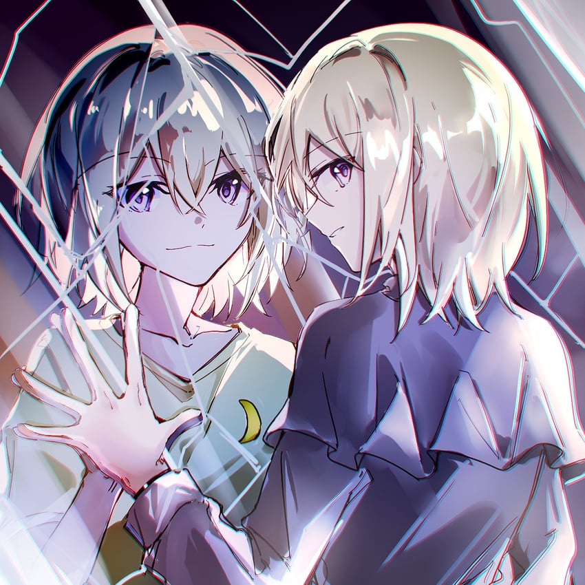 misumi uika and doloris (bang dream! and 1 more) drawn by hibioes