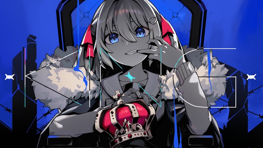 neuro-sama (vedal ai and 1 more) drawn by zer0chroma