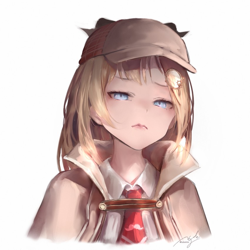 watson amelia (hololive and 1 more) drawn by hyde_(tabakko)