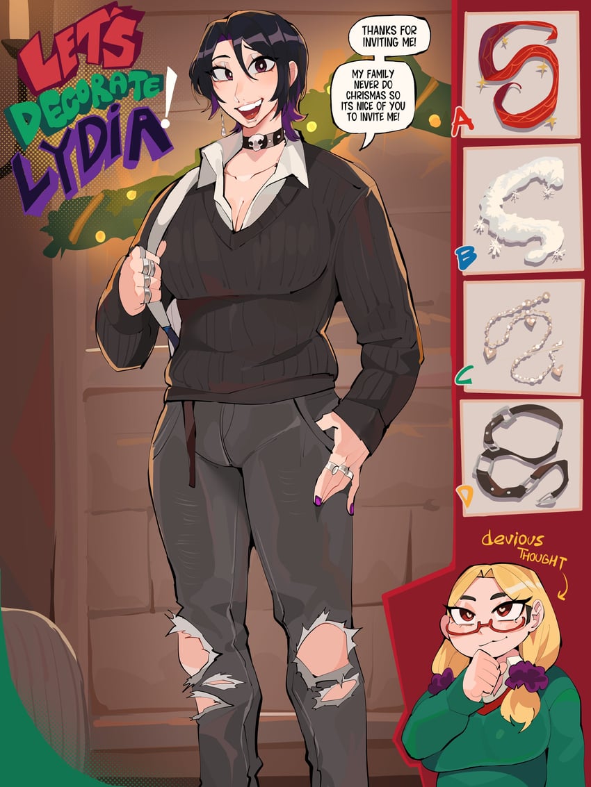 abby and lydia (original) drawn by diforland