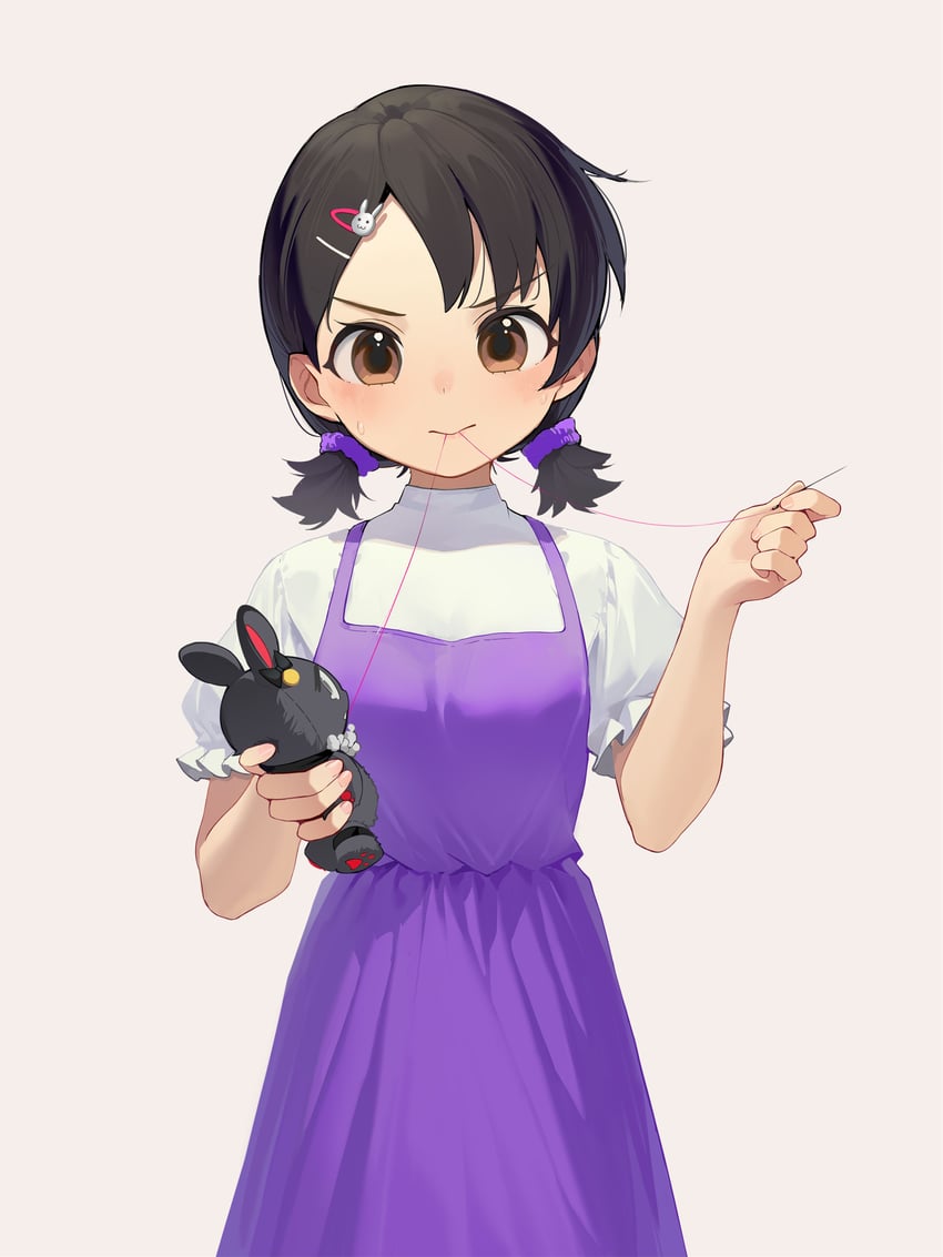 sasaki chie (idolmaster and 2 more) drawn by kankou_tokudou