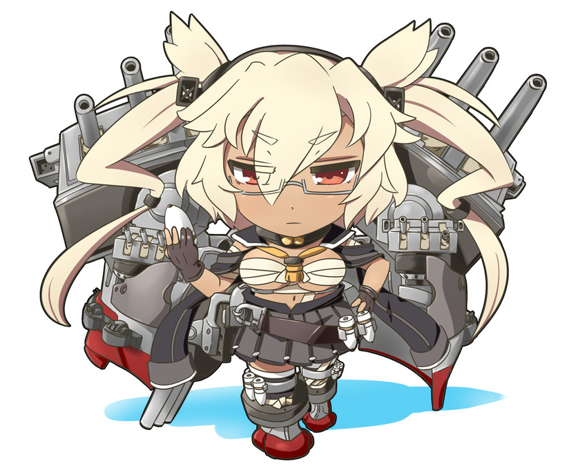 musashi and musashi kai (kantai collection) drawn by gudon_(iukhzl)