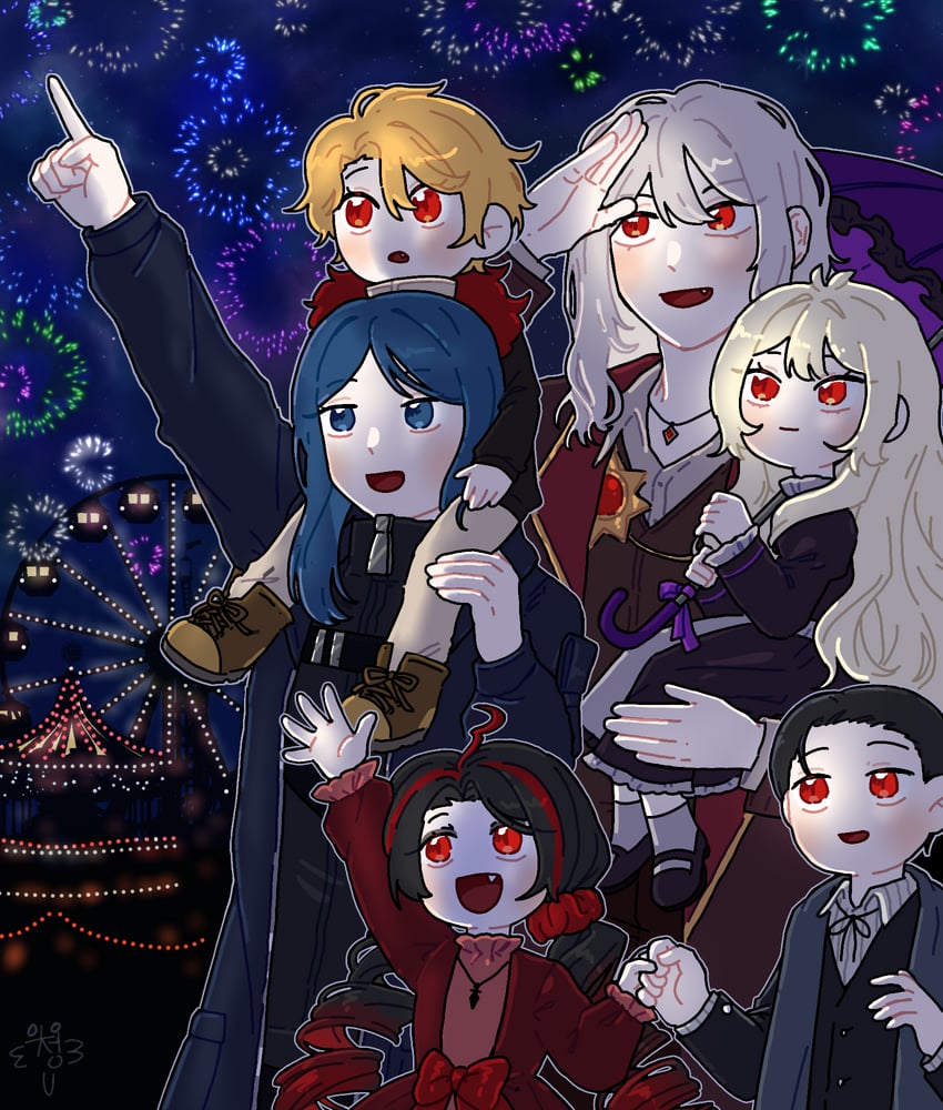 don quixote, sancho, la manchaland's don quixote, bari, dulcinea, and 2 more (project moon and 1 more) drawn by cryung9913