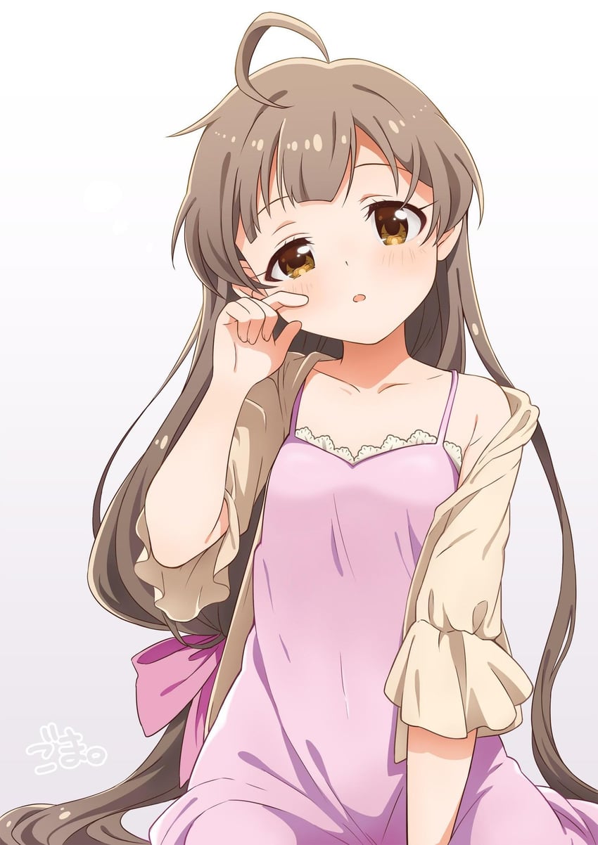 hakozaki serika (idolmaster and 2 more) drawn by goma_konbu