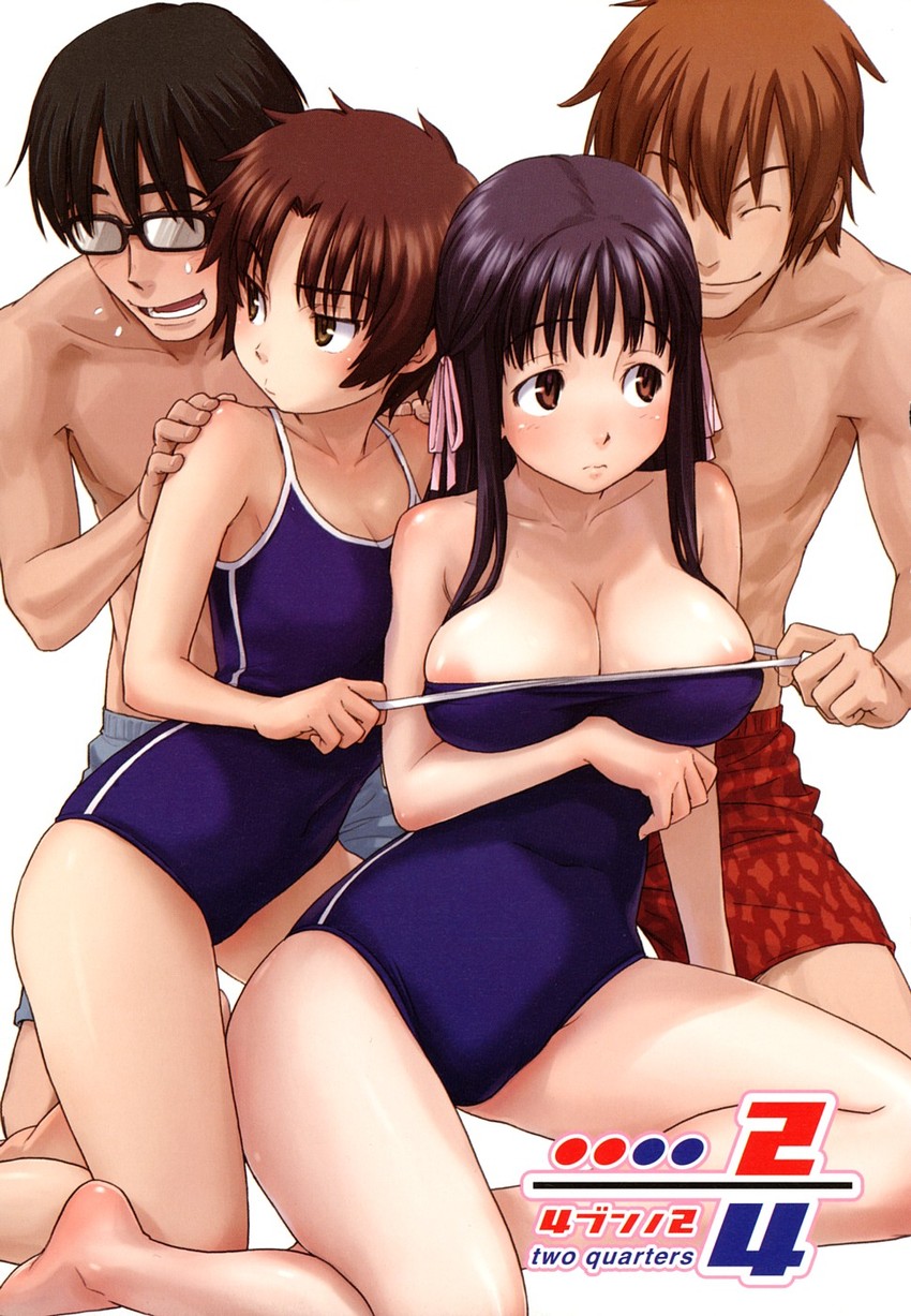 yoshida chiaki and eri (shoujo material and 1 more) drawn by naruko_hanaharu