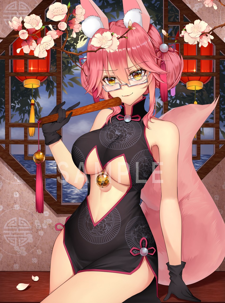 tamamo and koyanskaya (fate and 1 more) drawn by cloud_(cloud-v-)