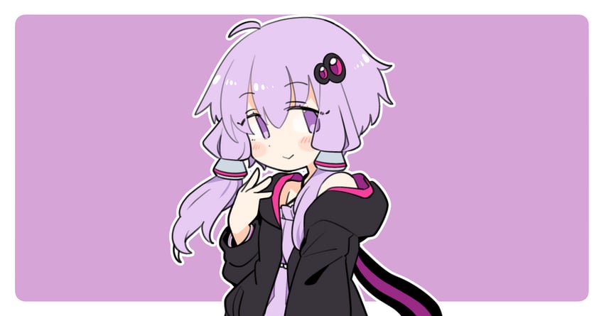 yuzuki yukari (vocaloid and 1 more) drawn by ini_(inunabe00)