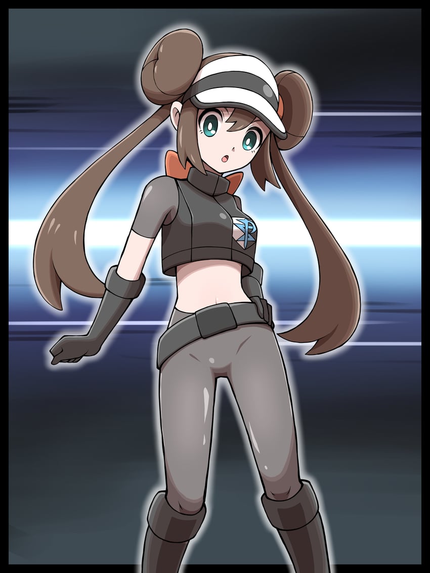 rosa (pokemon and 1 more) drawn by shabana_may