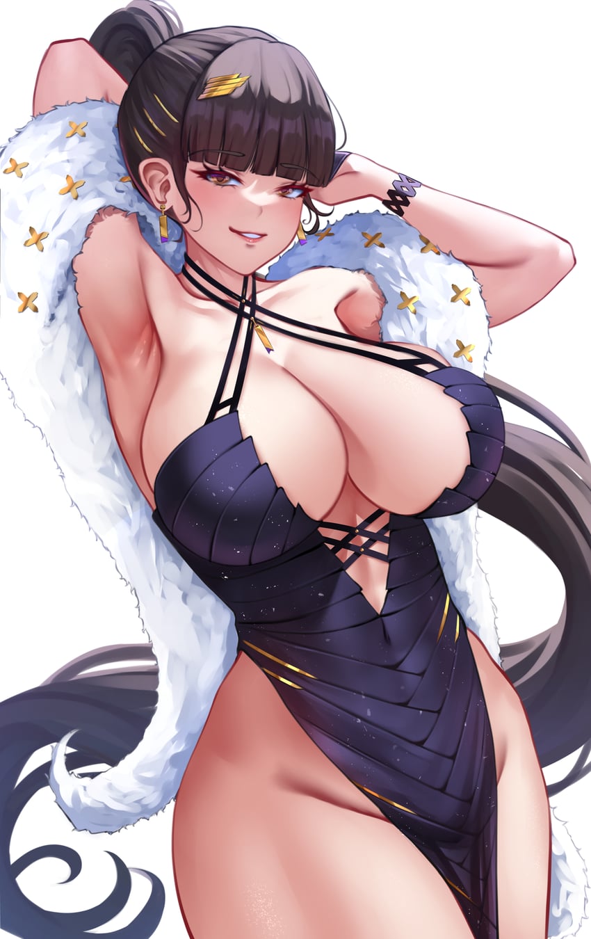 eve and dolla (goddess of victory: nikke and 2 more) drawn by karma3009
