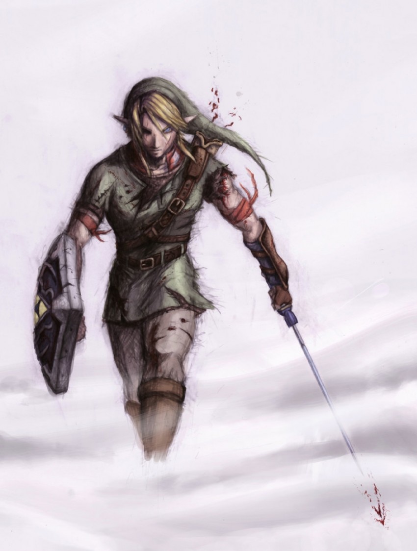 link (the legend of zelda) drawn by astor_alexander