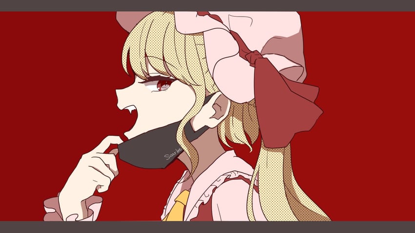 flandre scarlet (touhou and 2 more) drawn by miyangoroge