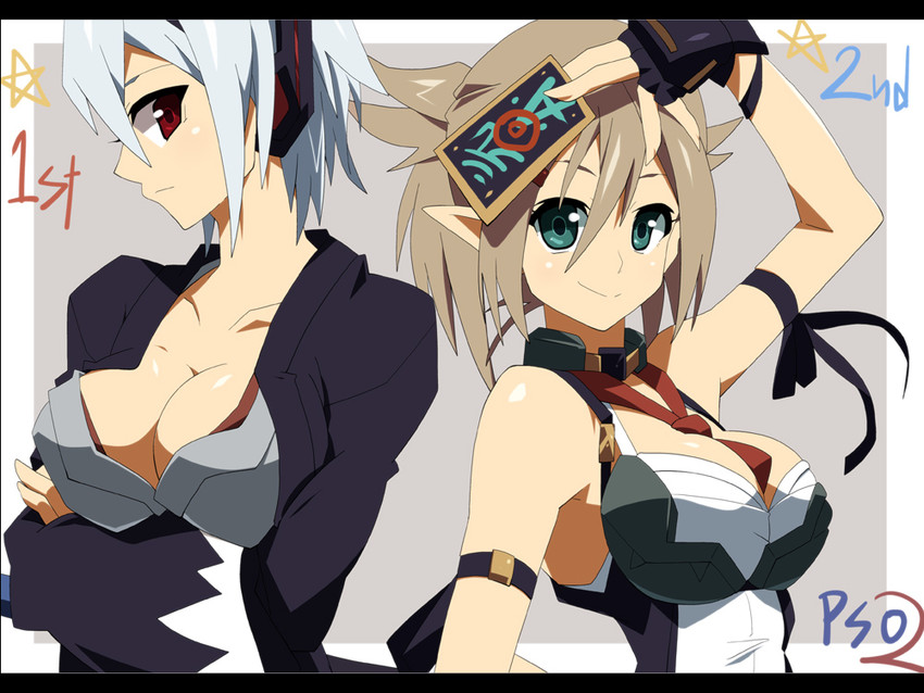 heart breaker (phantasy star and 1 more) drawn by shin'ya_(nanp)