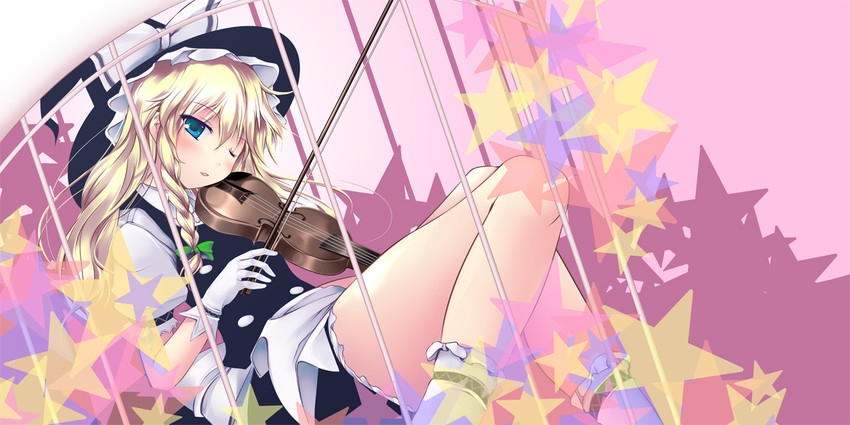 kirisame marisa (touhou) drawn by gisyo