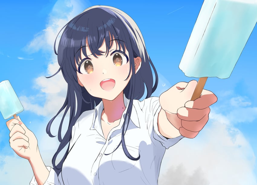 yamada anna (boku no kokoro no yabai yatsu) drawn by kamiji