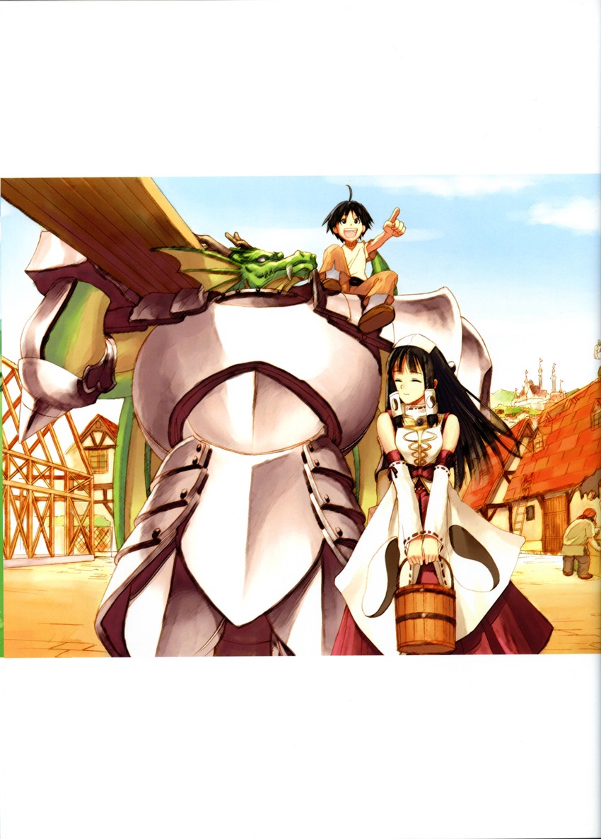 ryuuna and razalus (shining and 1 more) drawn by tony_taka