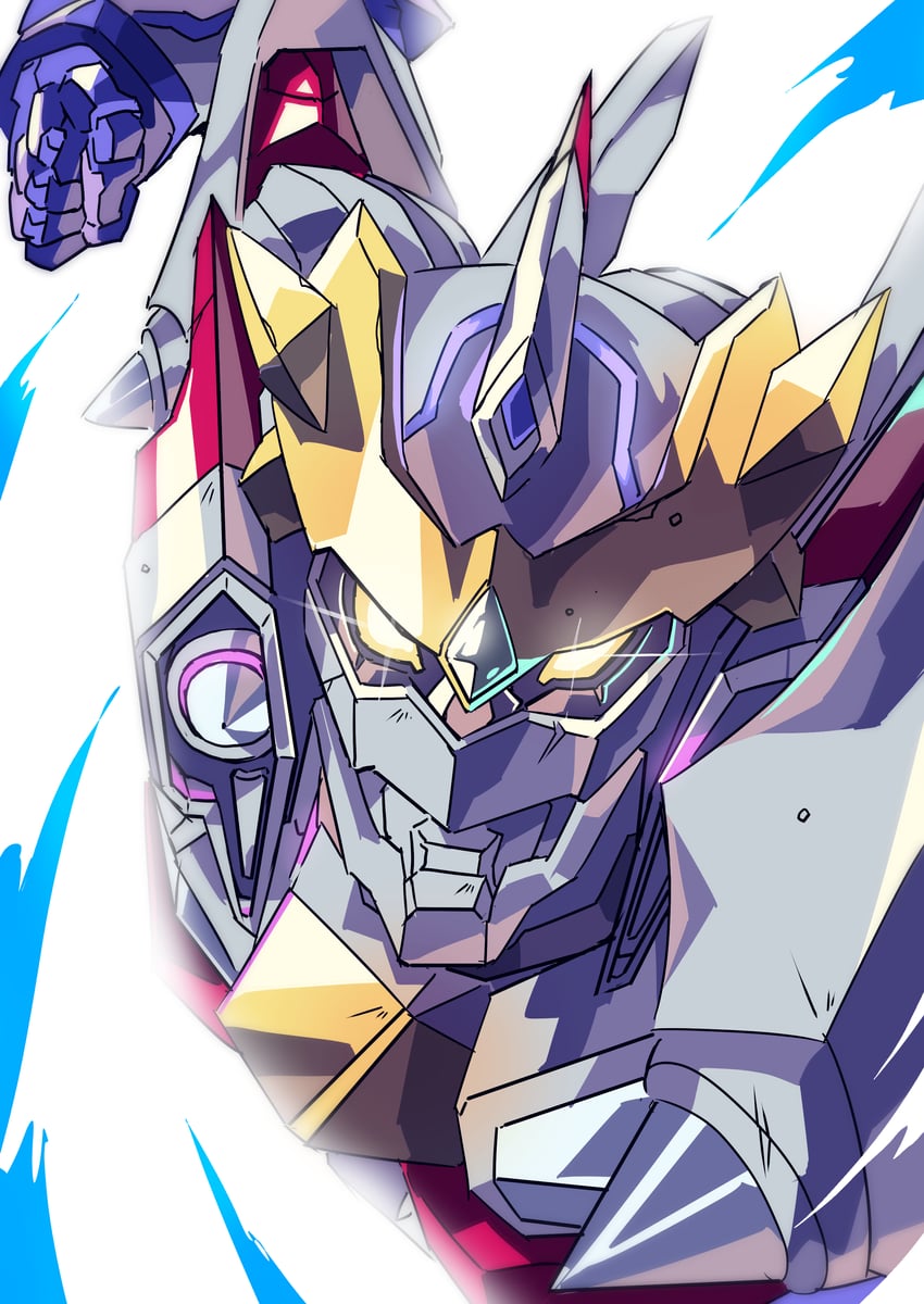 gridman and gridman universe fighter (gridman universe) drawn by daison