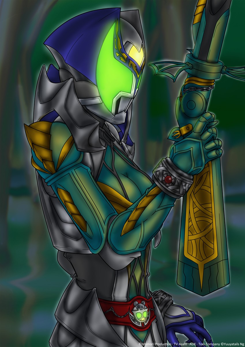 kamen rider kivala (kamen rider and 1 more) drawn by yuuyatails