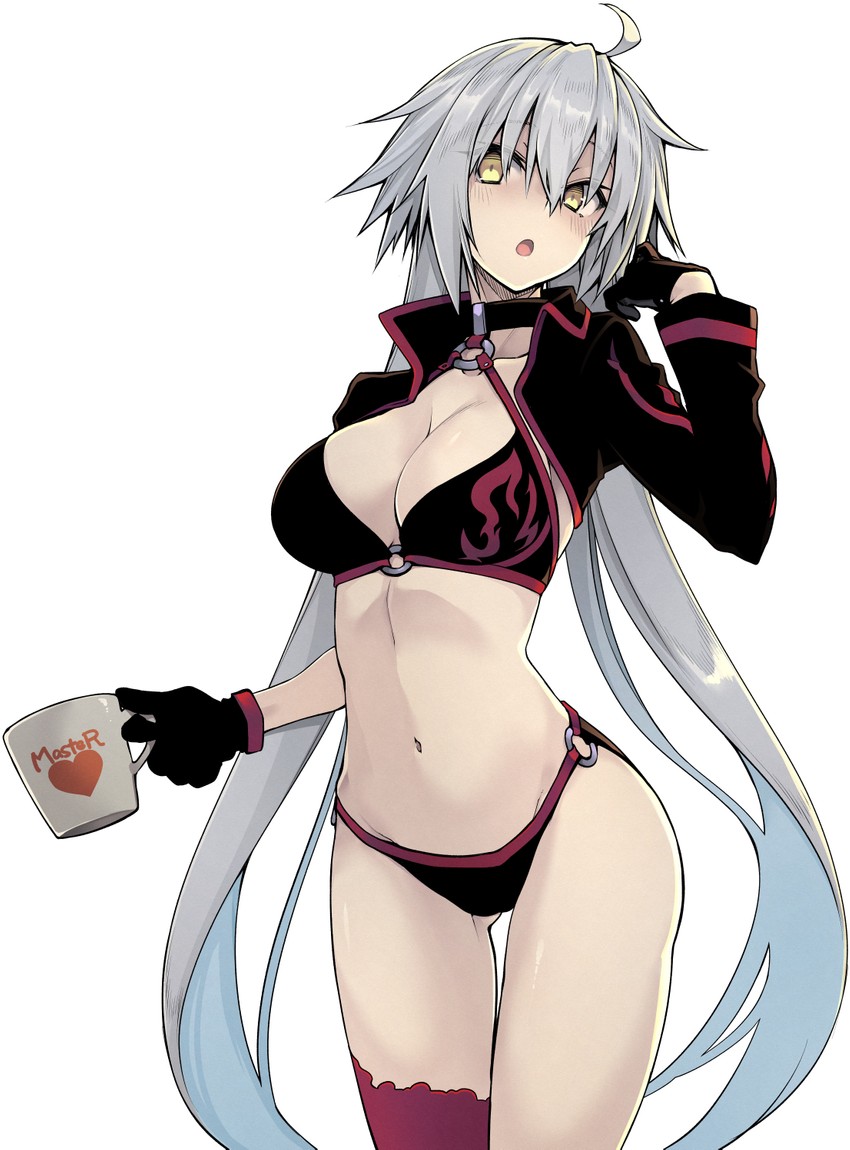 jeanne d'arc alter (fate and 1 more) drawn by 10mo