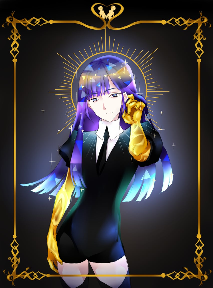 phosphophyllite (houseki no kuni) drawn by meganemeat