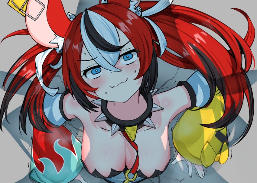 hakos baelz and irys (hololive and 1 more) drawn by nobarts