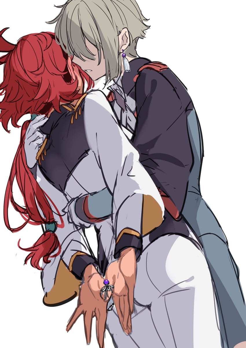 suletta mercury and elan ceres (gundam and 1 more) drawn by aki663