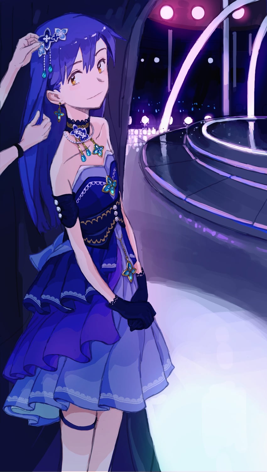 kisaragi chihaya (idolmaster and 2 more) drawn by feason