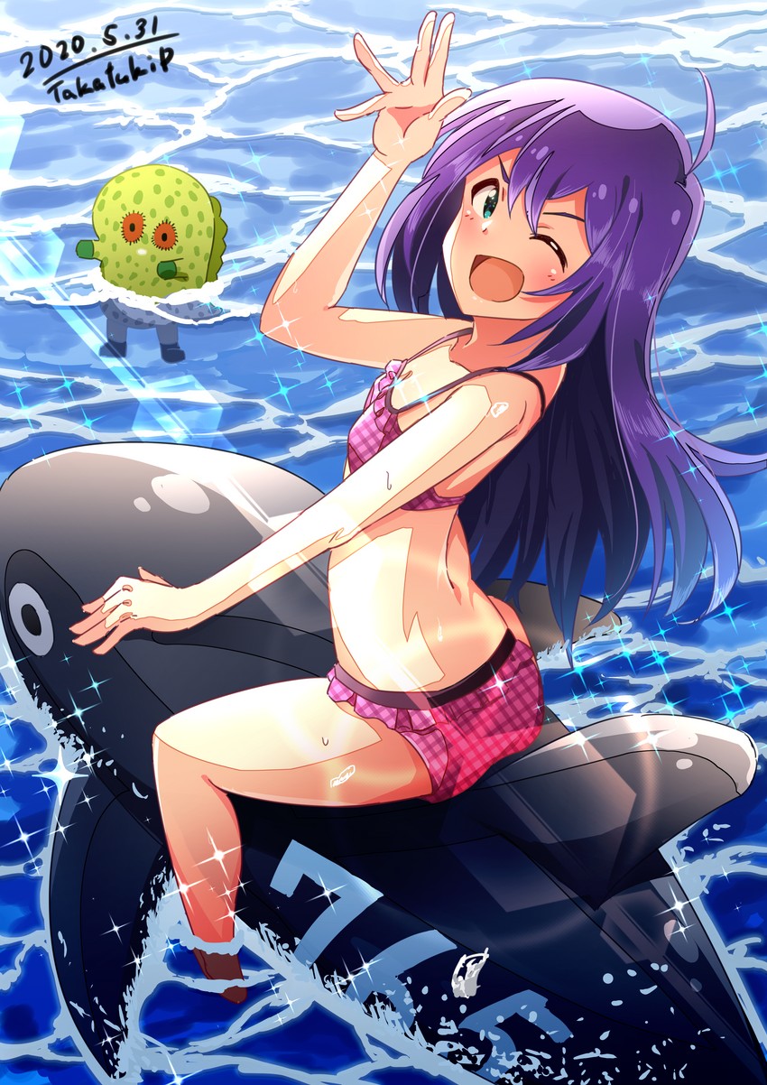 mochizuki anna and chupacabra (idolmaster and 2 more) drawn by takatsuki_p