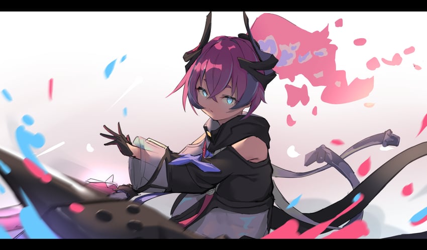 rozaliya olenyeva and delta (honkai and 1 more) drawn by 0shino