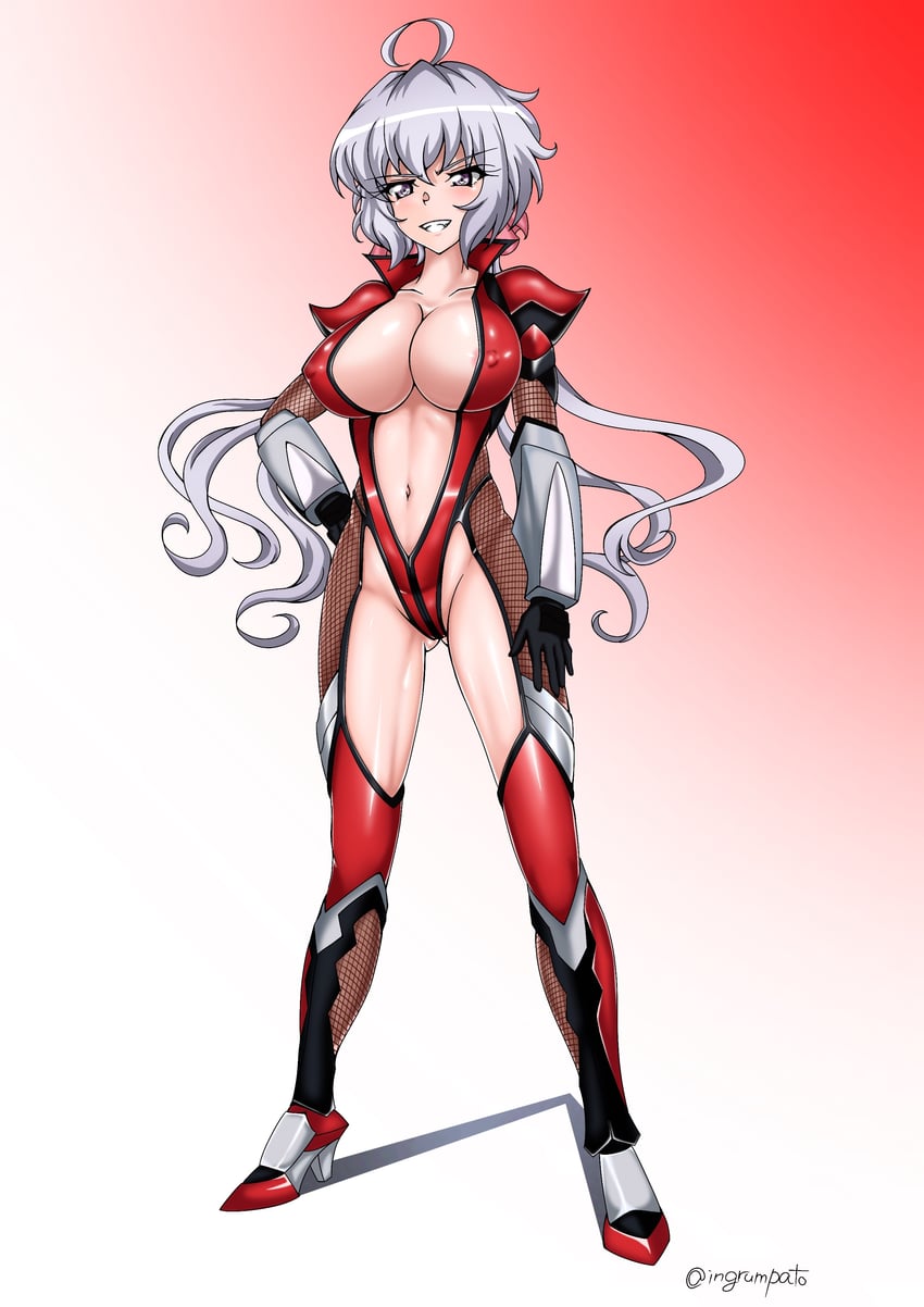 yukine chris and oboro (senki zesshou symphogear and 4 more) drawn by kyomeihibiki