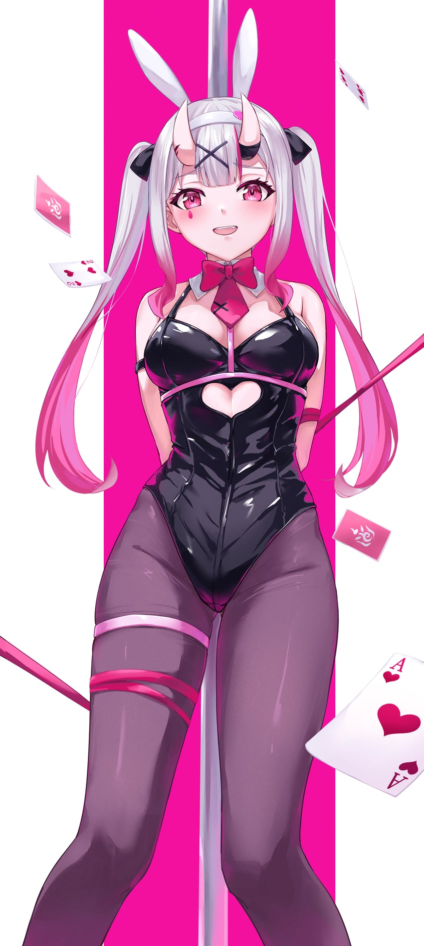 nakiri ayame (hololive and 1 more) drawn by leeshin0919