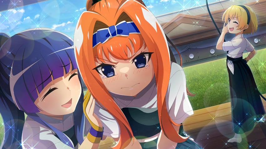 furude rika, houjou satoko, and houtani nao (higurashi no naku koro ni and 1 more)
